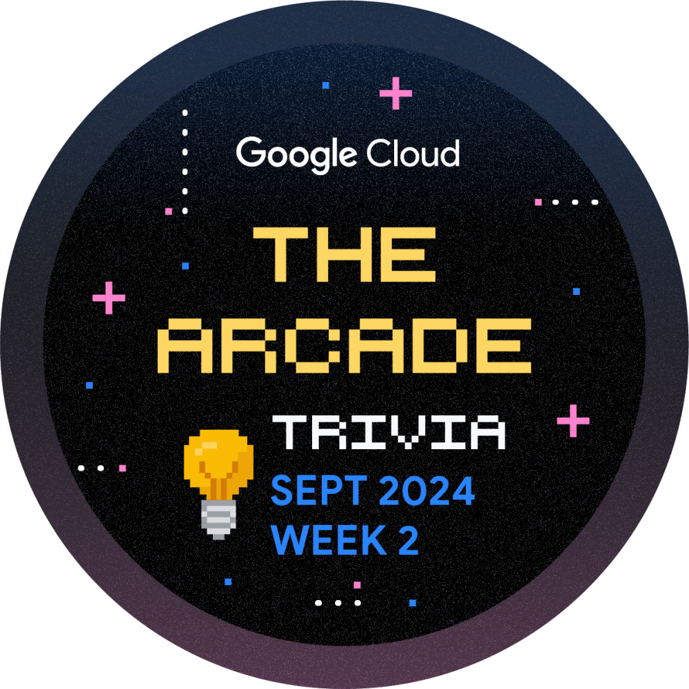 Selo para Arcade Trivia setembro de 2024 Semana 2