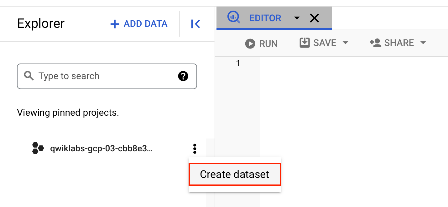 create dataset