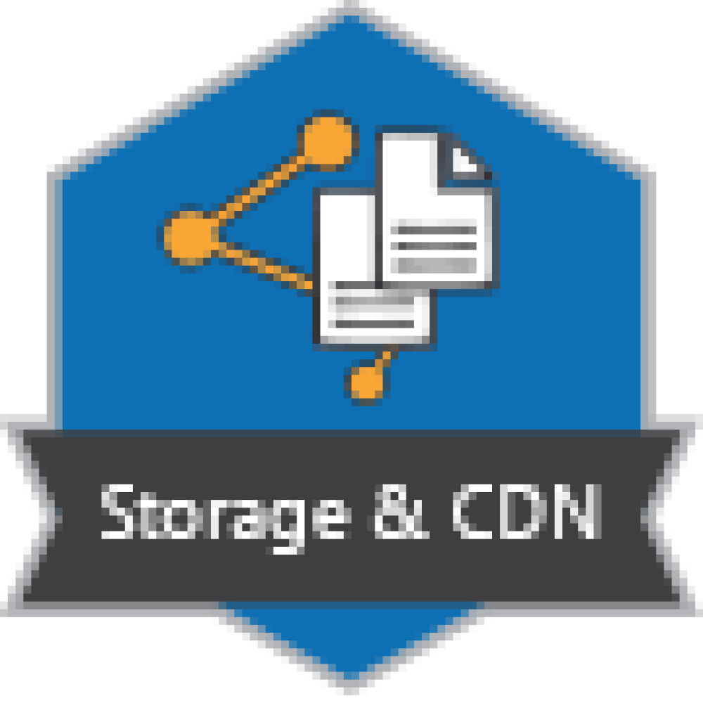 Badge for Storage & CDN