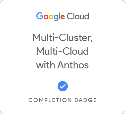 Badge untuk Multi-Cluster, Multi-Cloud with Anthos