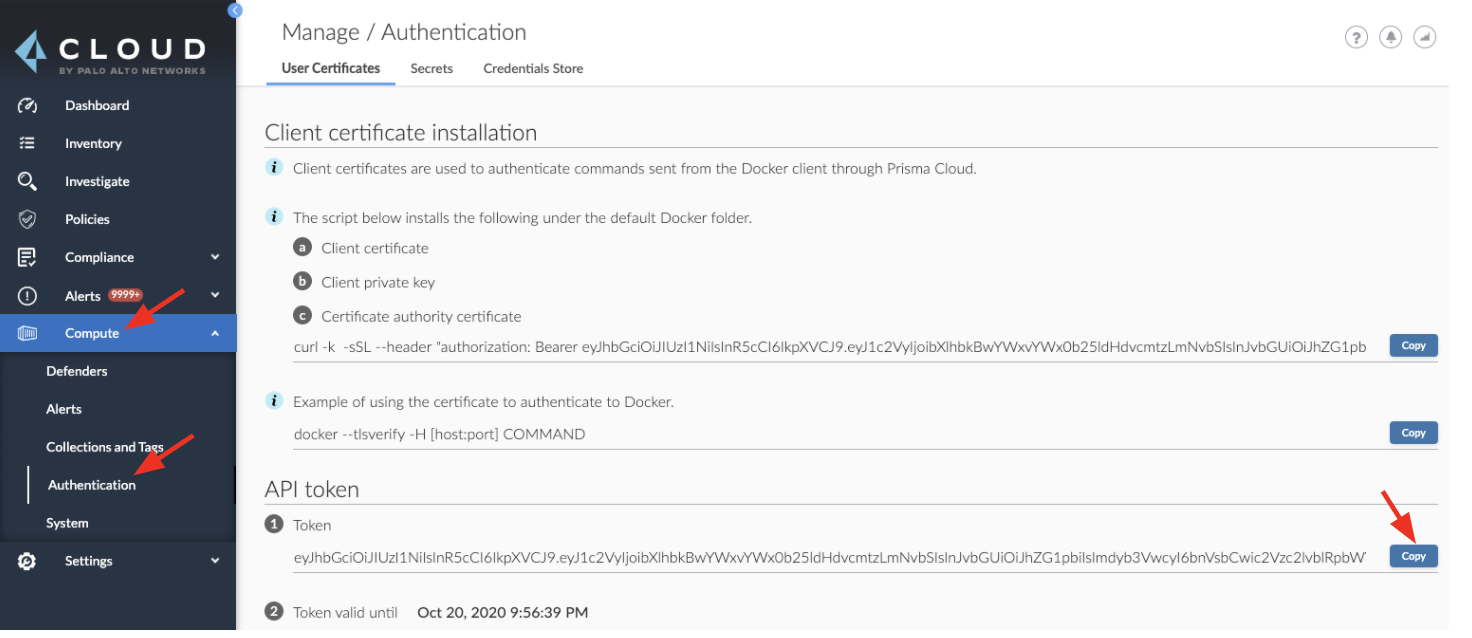 Prisma Cloud Host Defender Auto Deploy from a SaaS Portal Google