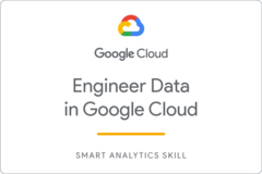 Engineer Data in Google Cloud のバッジ