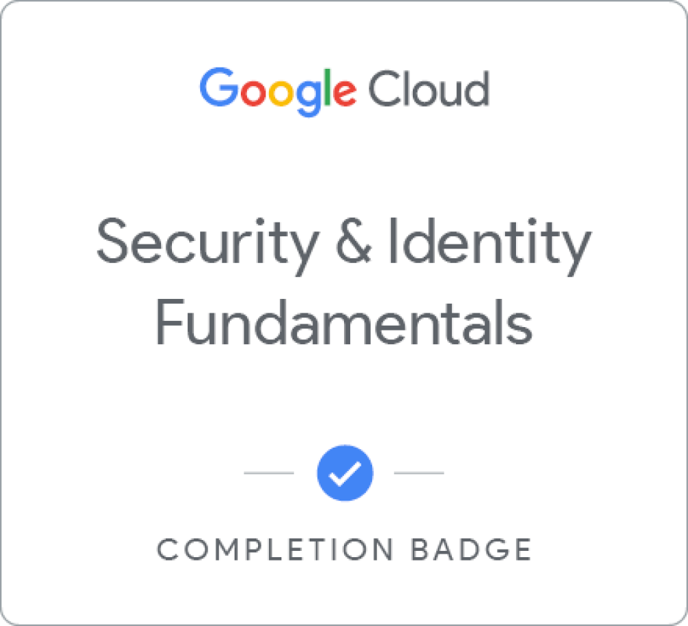 Selo para Security & Identity Fundamentals