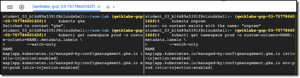 Labels added by config management