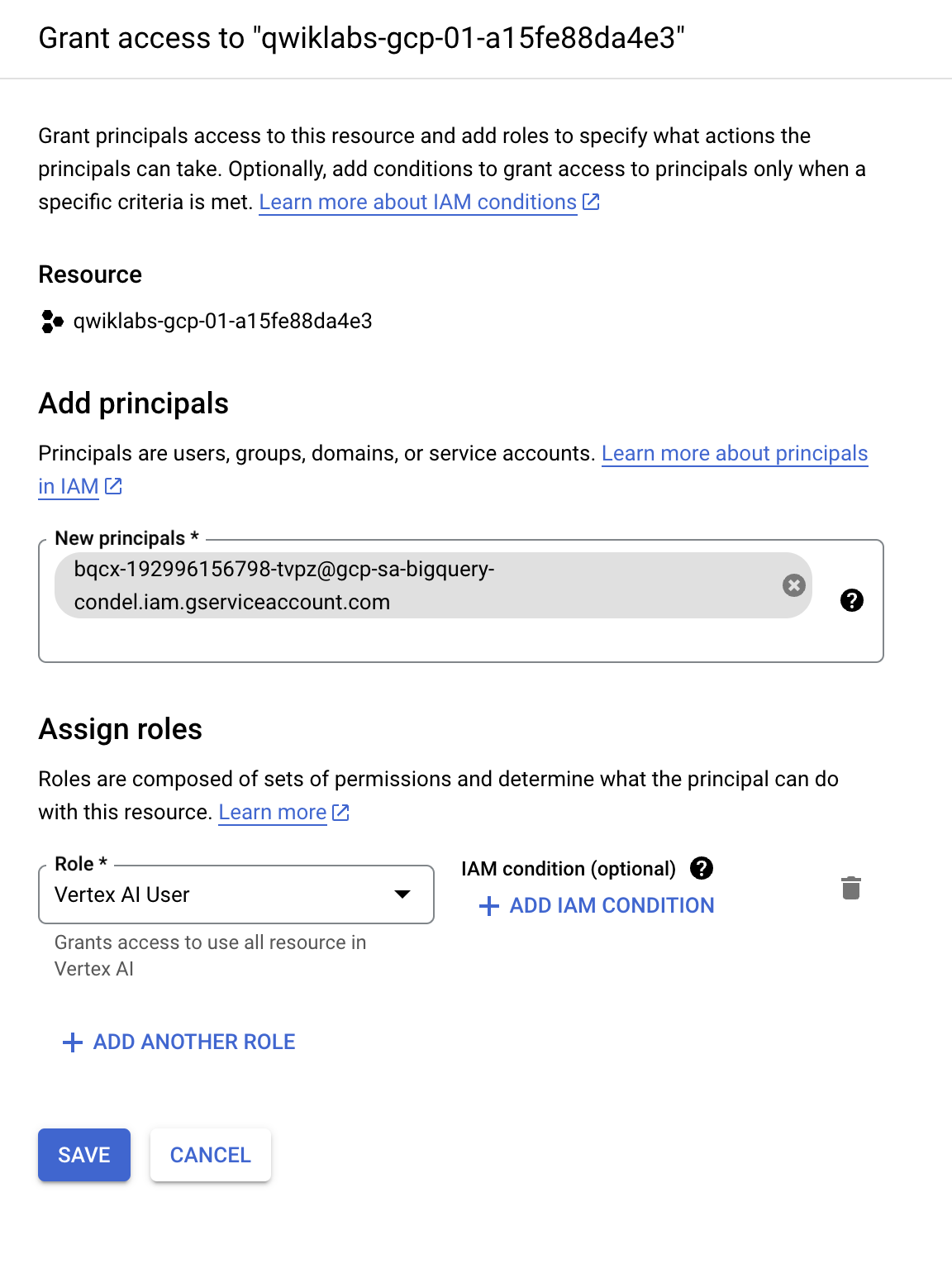Grant Role