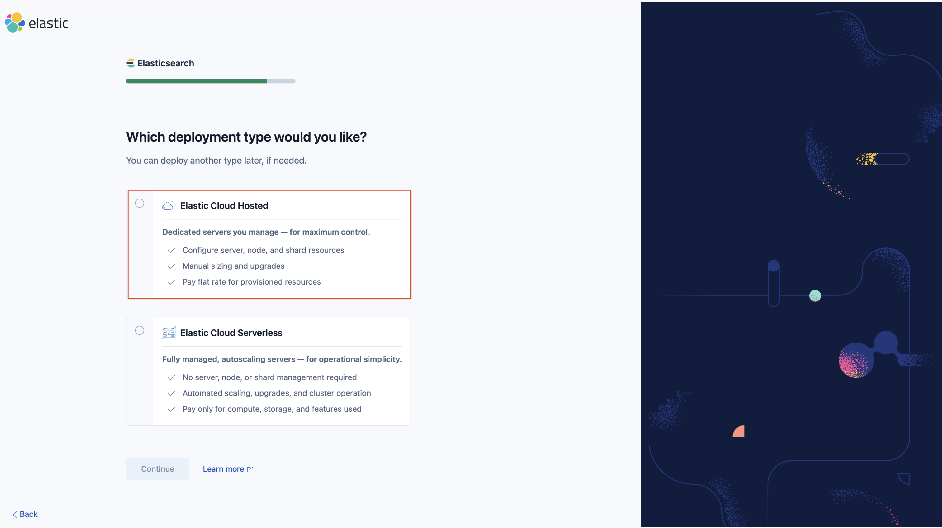 Launch Elastic Search
