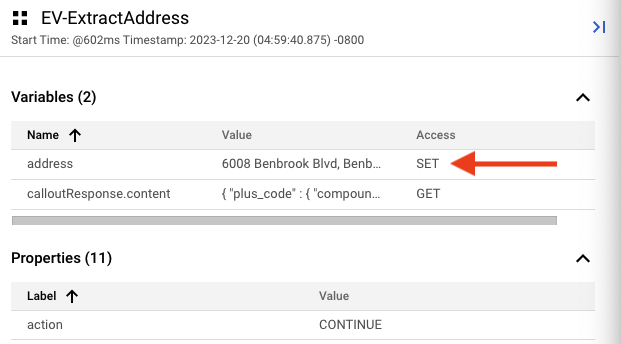 extract address