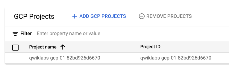 project list