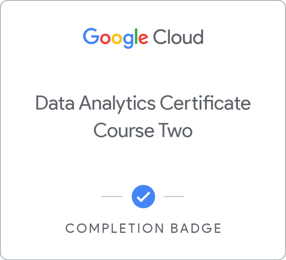 Badge untuk Data Management and Storage in the Cloud