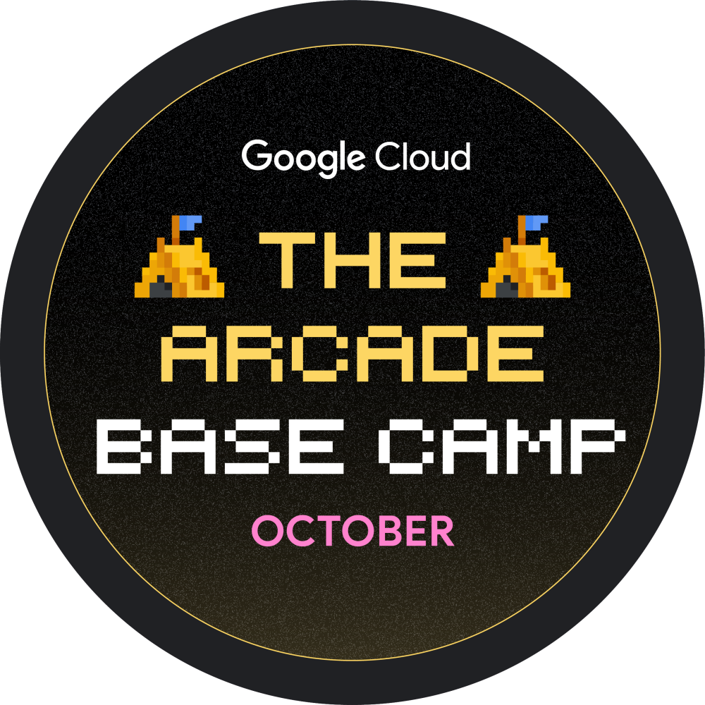 Badge for The Arcade Base Camp October 2024