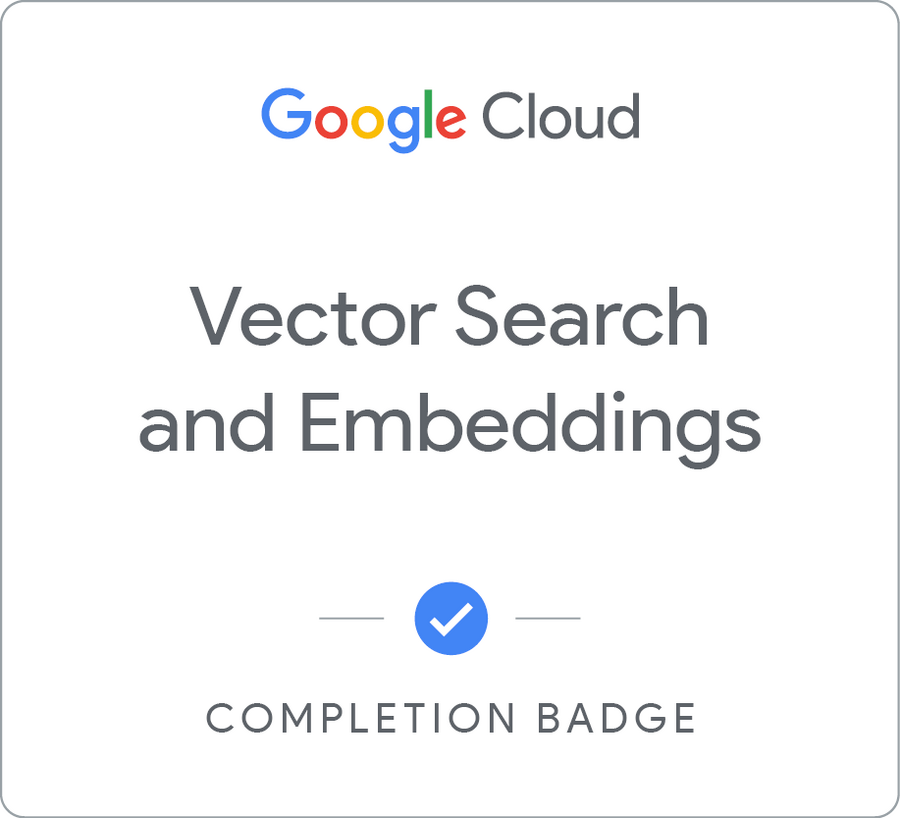 Badge for Vector Search and Embeddings