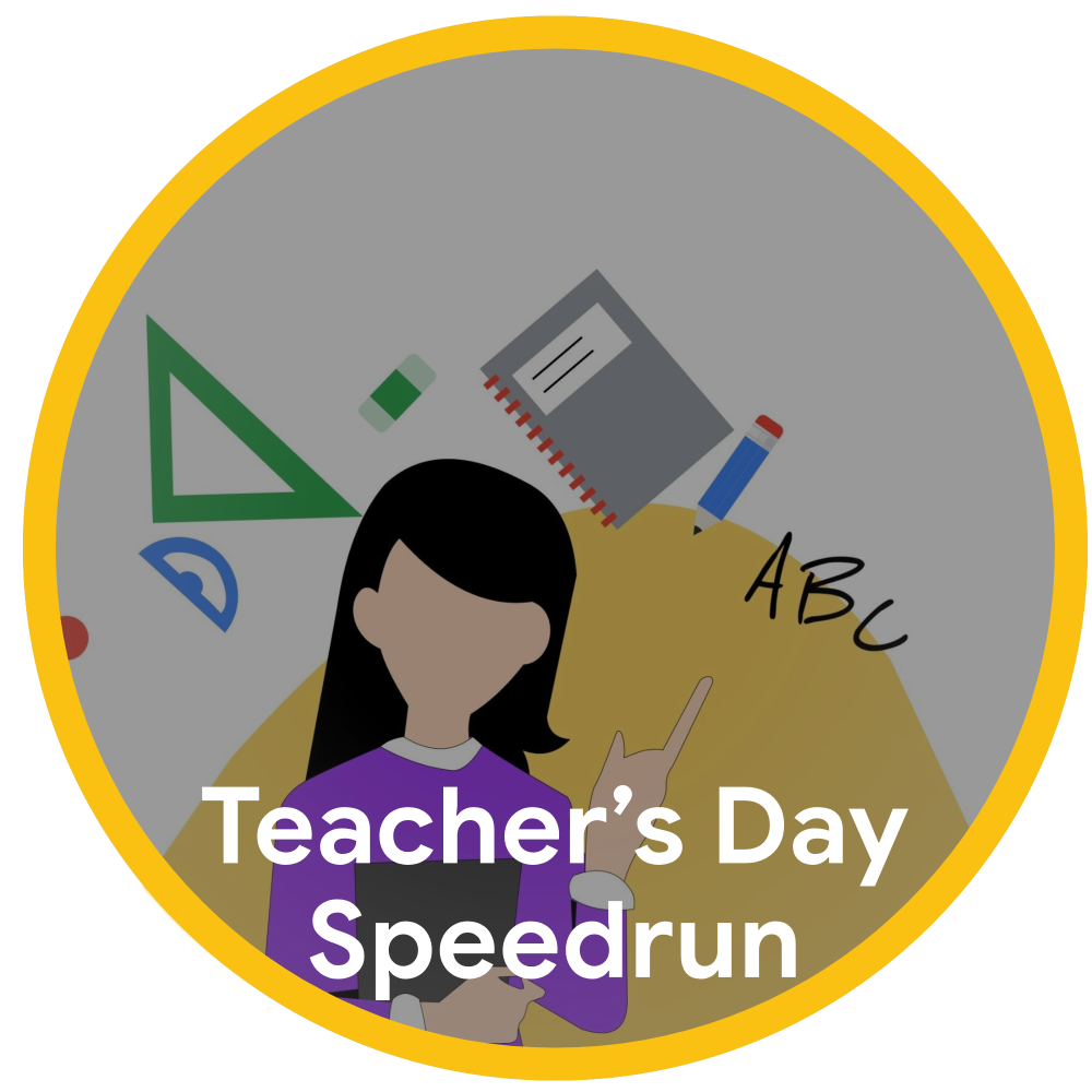 Badge pour Teacher's Day Game