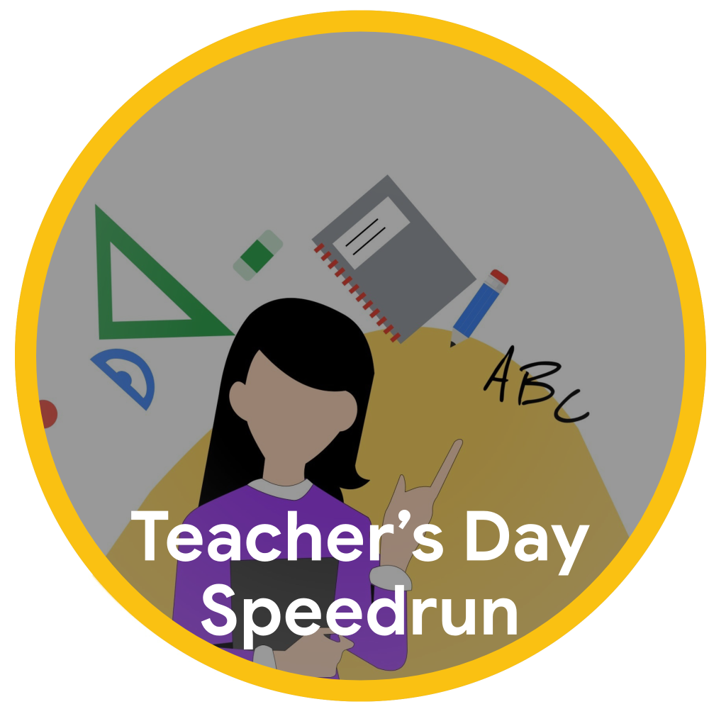 Badge per Teacher's Day Game