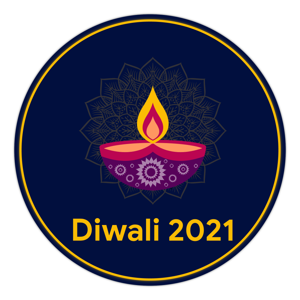 Badge für Diwali with Qwiklabs 2021