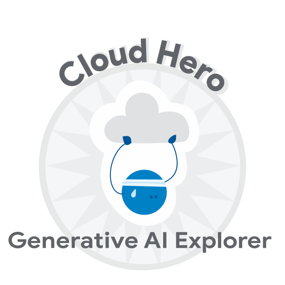 Значок за Generative AI Explorer