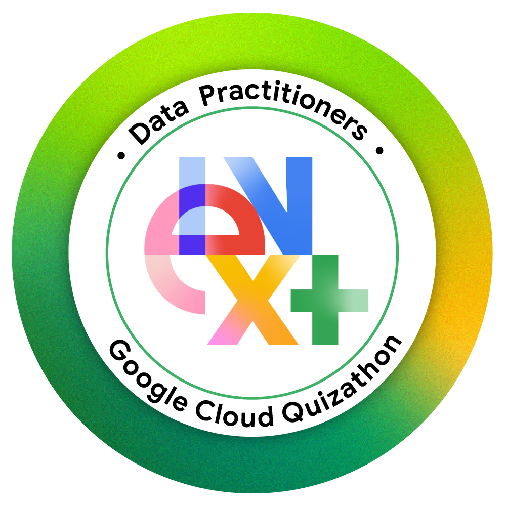 Badge for Data Practitioner Quizathon