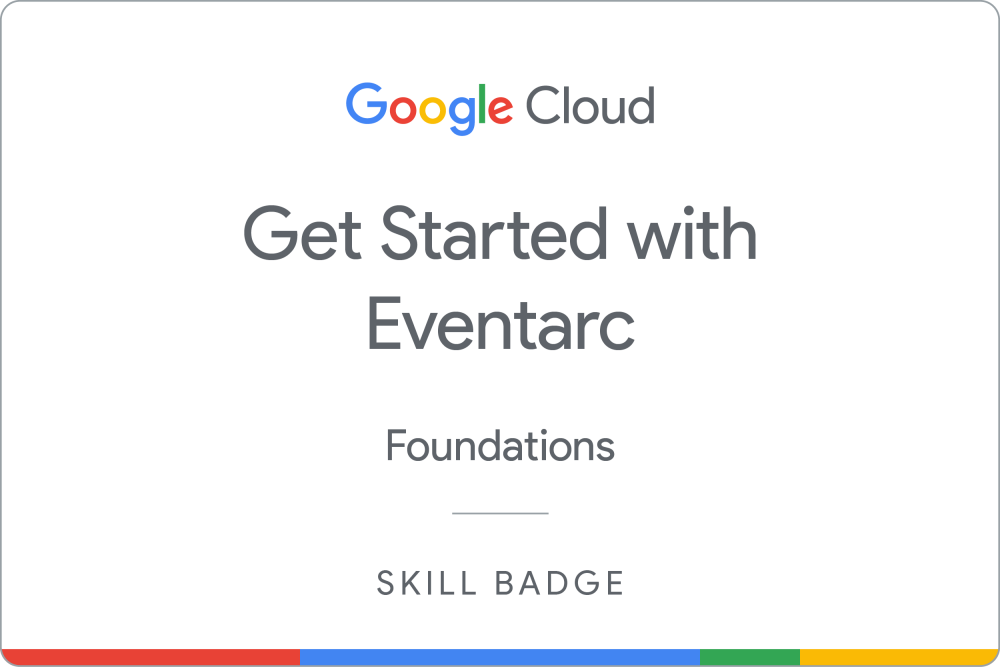 Badge for Get Started with Eventarc