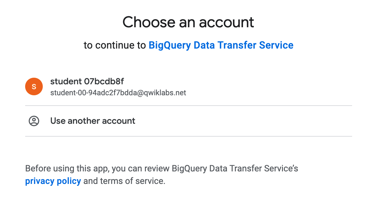 enable data transfer service