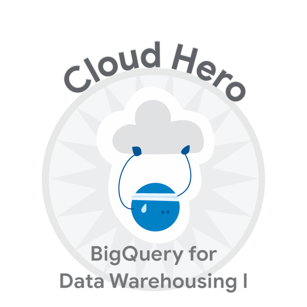 BigQuery for Data Warehousing I 배지