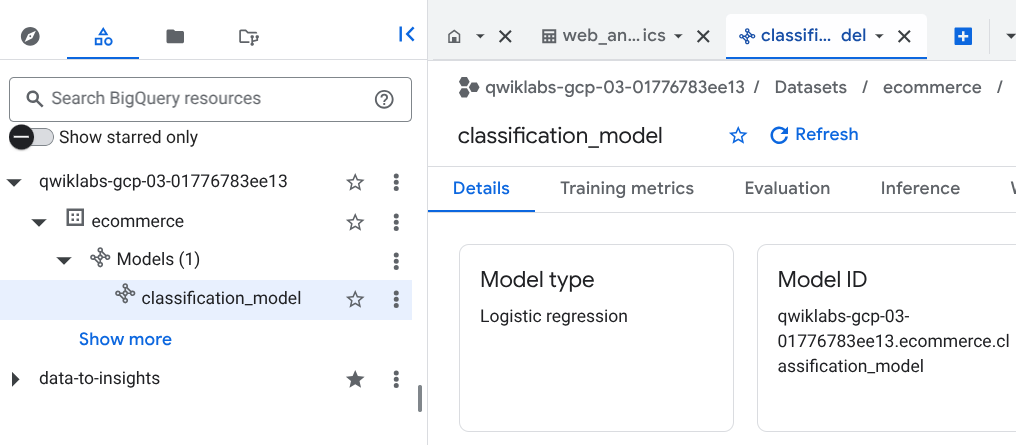 Predict Visitor Purchases with a Classification Model in BigQuery ML ...