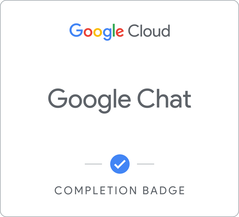 Badge für Google Chat