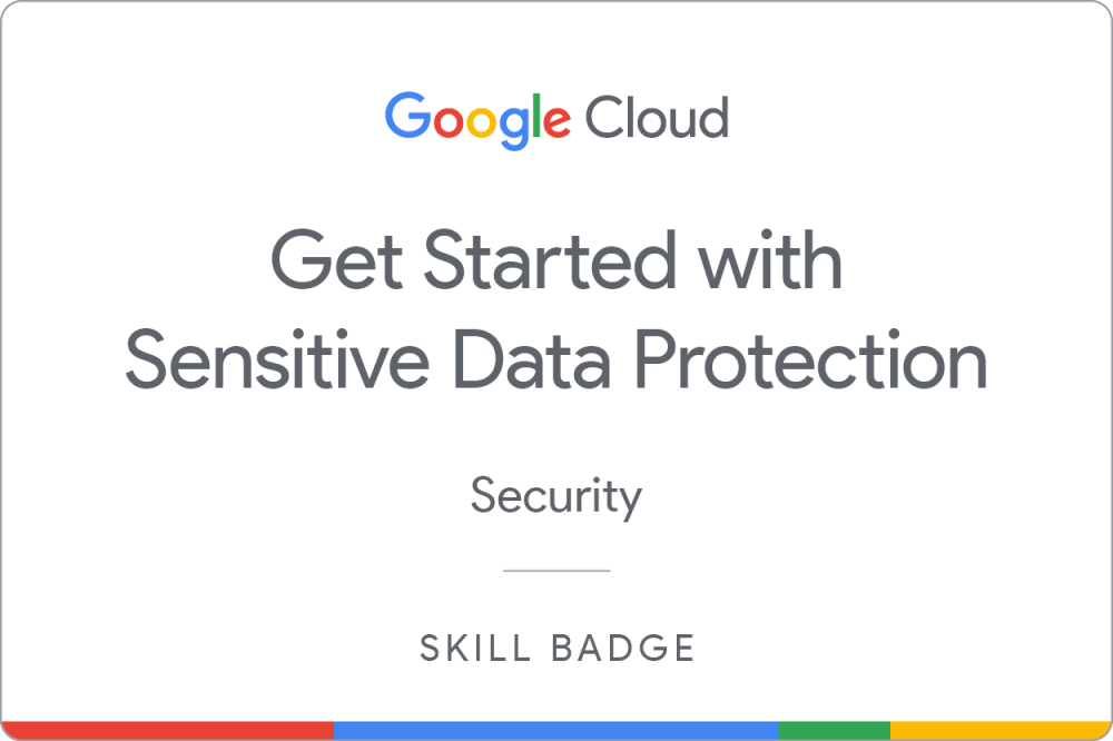 Badge for Get Started with Sensitive Data Protection