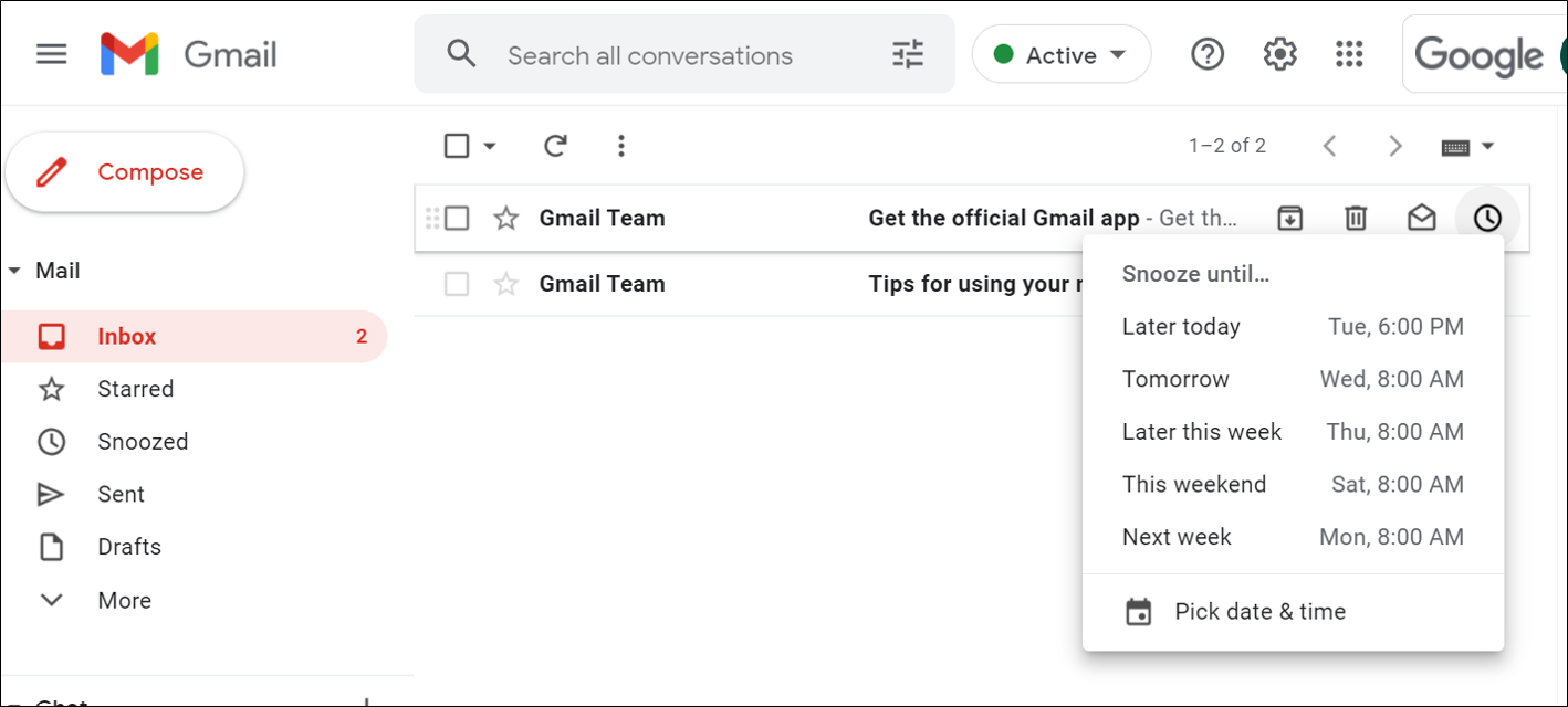 Comienza a usar Gmail  Google Cloud Skills Boost