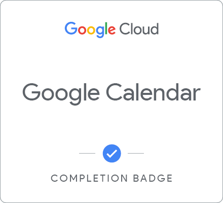 Badge for Google Calendar