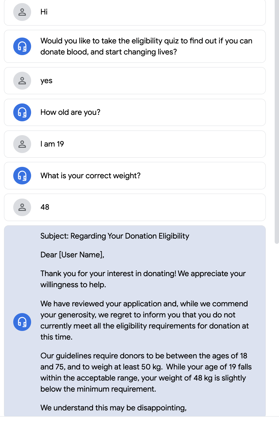 Agent test generator