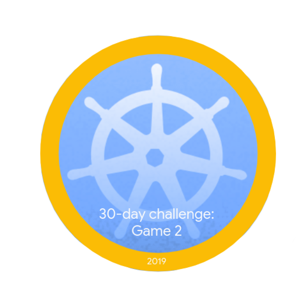 Badge for Kubernetes Challenge Speedrun Game 2
