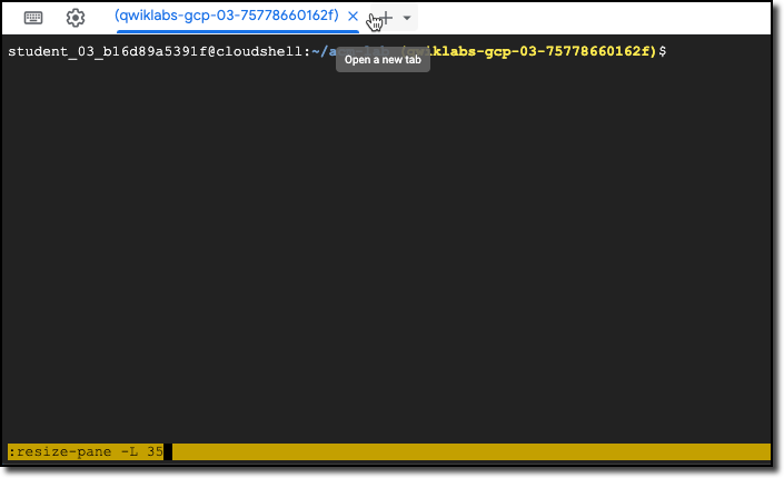 Redimensionner les volets tmux