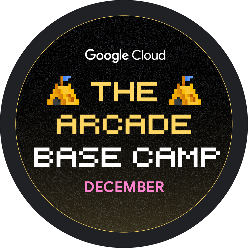 Badge for The Arcade Base Camp December 2024