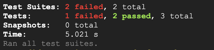 Test Result