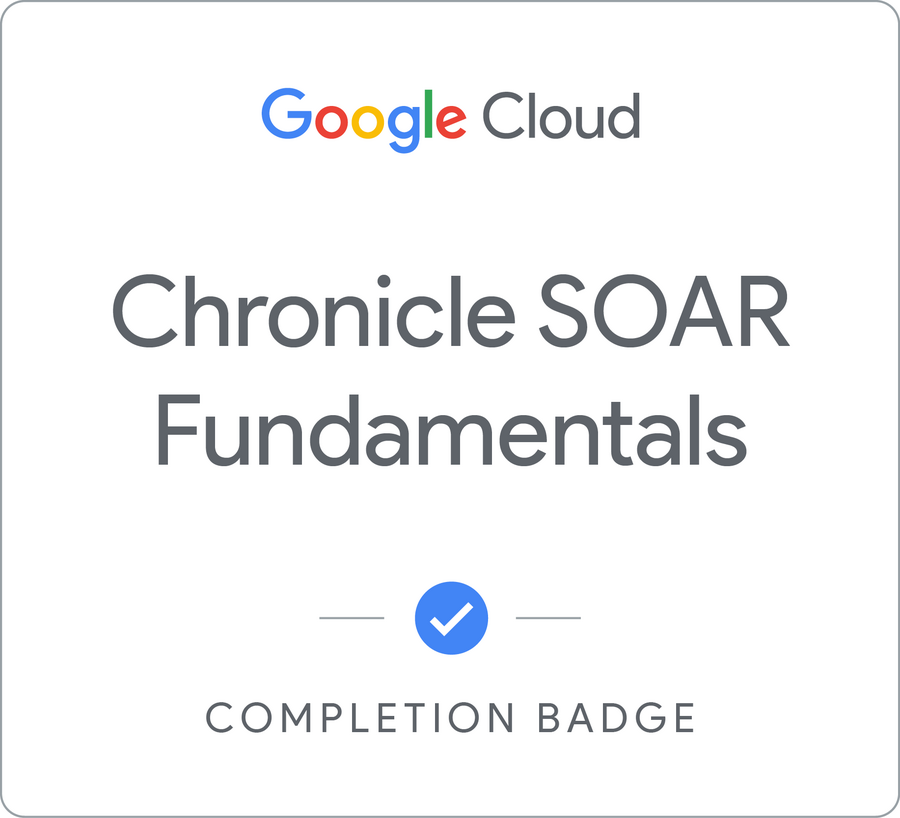 Badge for SOAR Fundamentals
