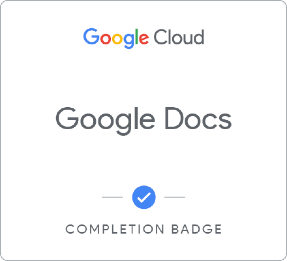 Badge für Google Docs