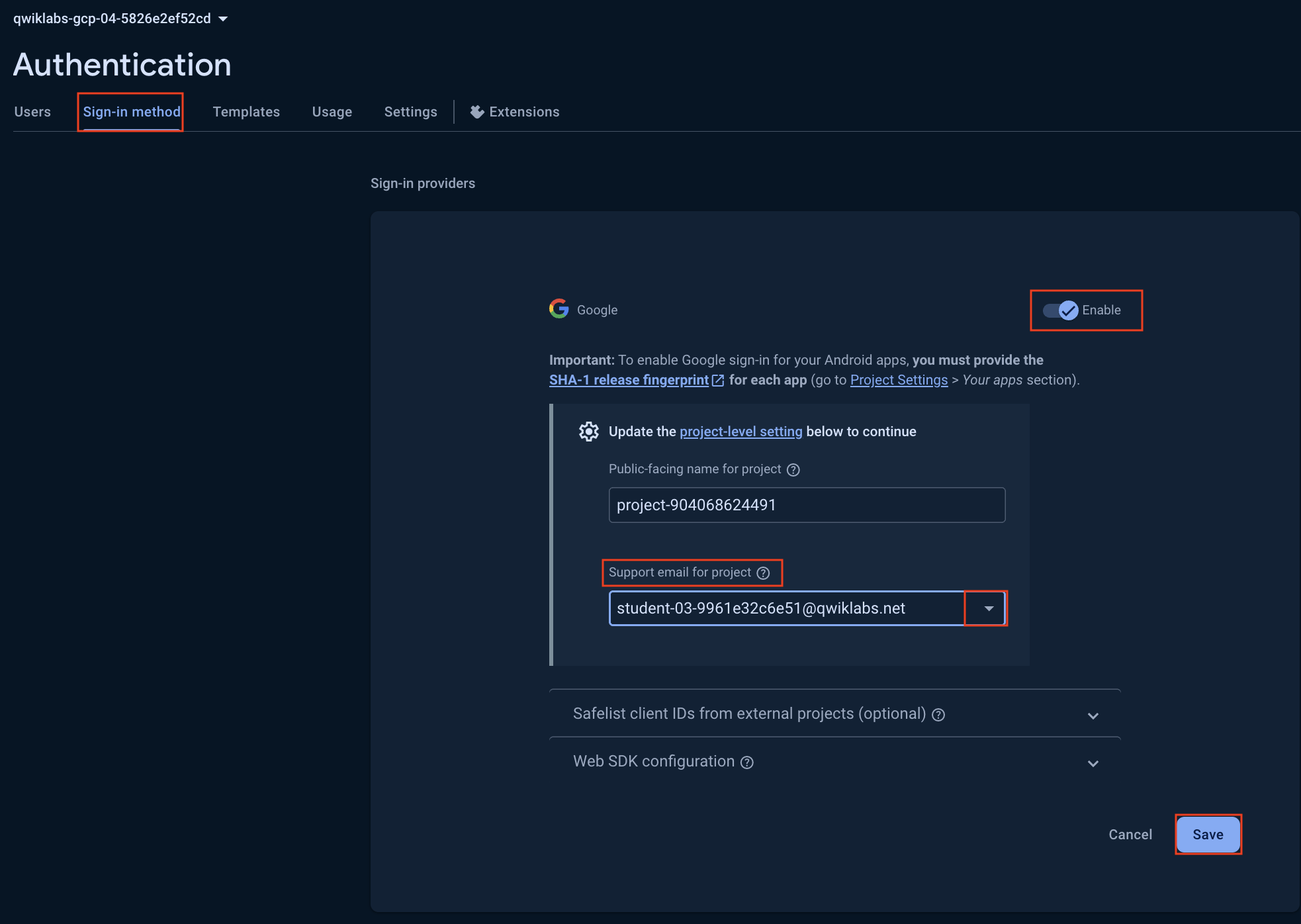Email Authentication