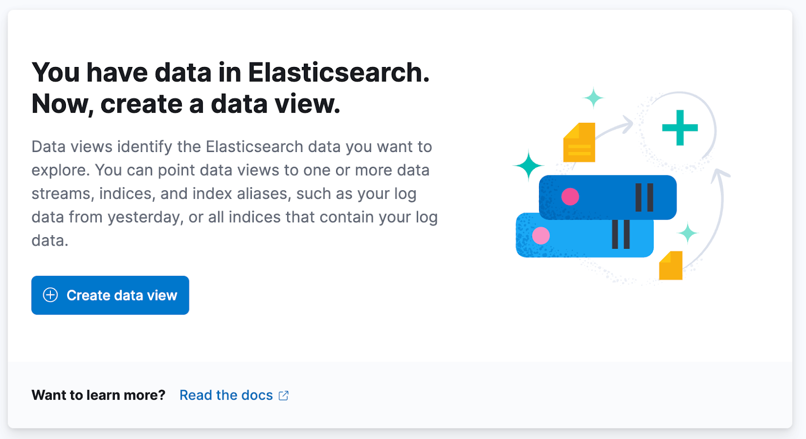 Create a data view