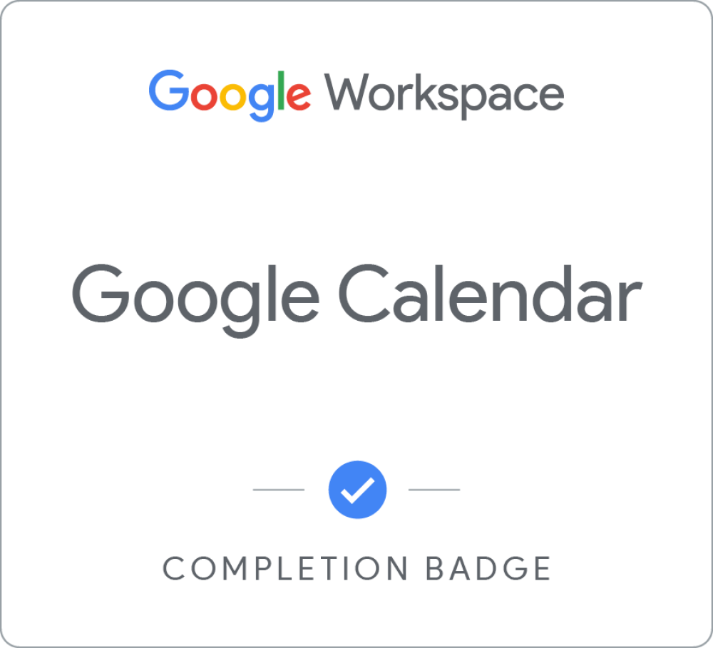 Google Calendar徽章