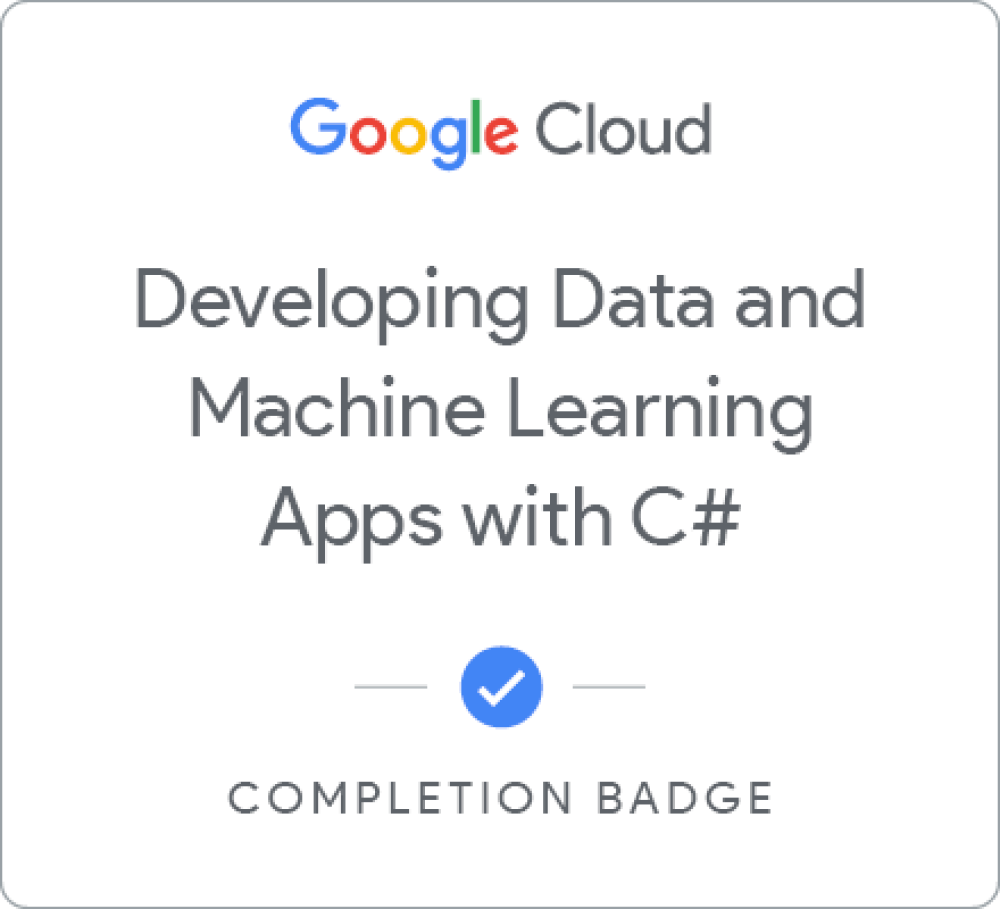 Badge for DEPRECATED Developing Data and Machine Learning Apps with C#