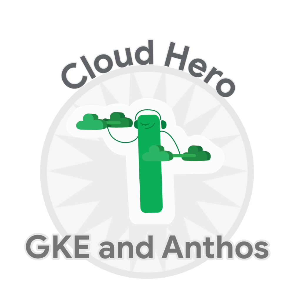 Insignia de GKE & Anthos