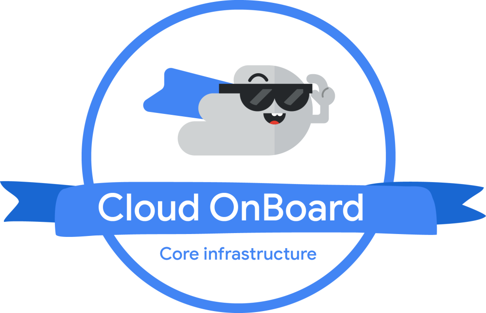 Insignia de Cloud Hero @OnBoard: Infrastructure