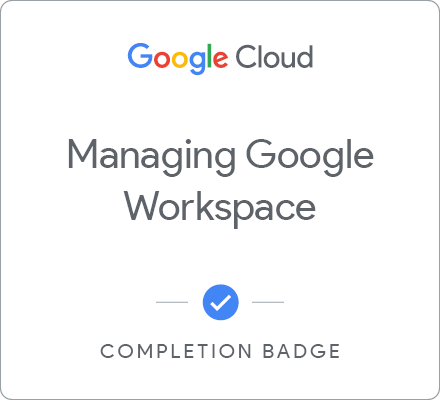 Selo para Managing Google Workspace - Português Brasileiro 