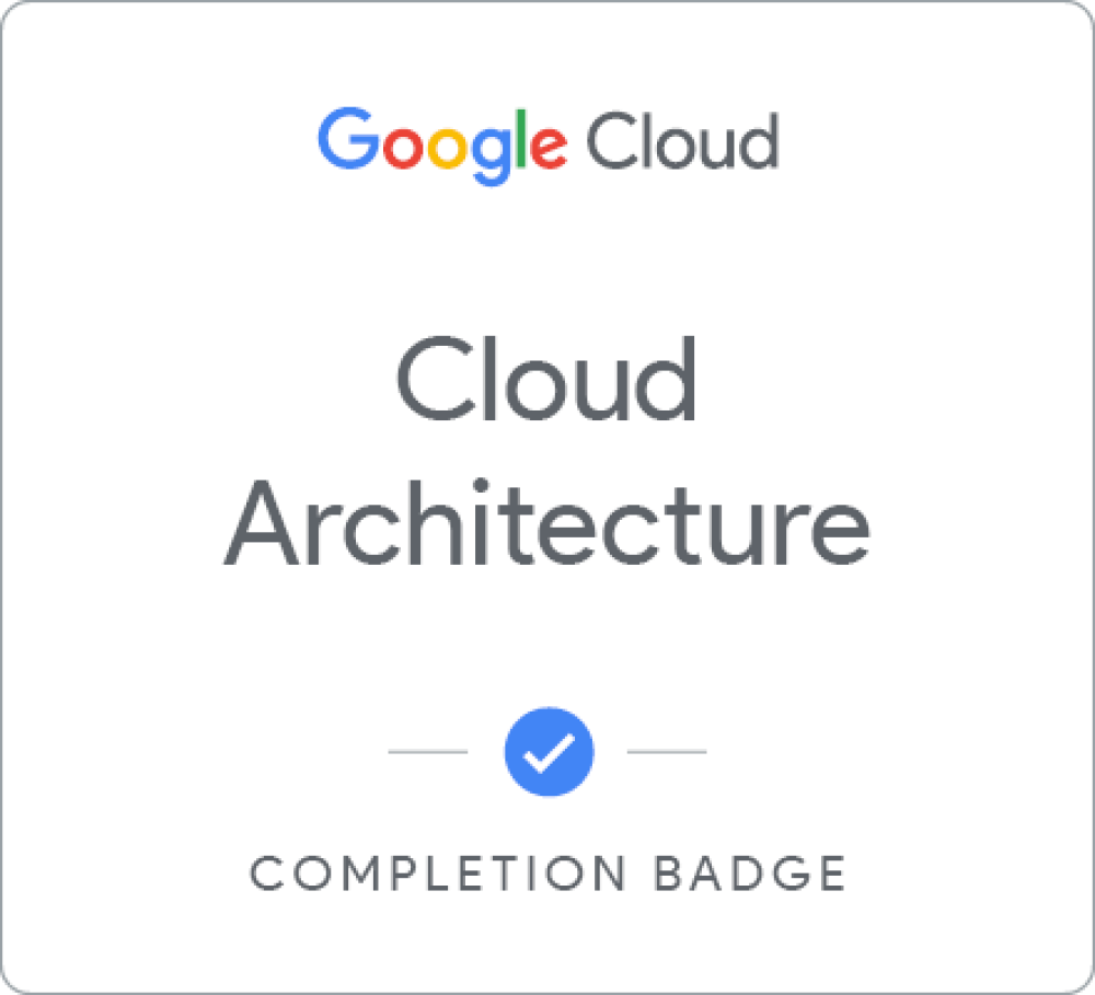 Badge per Cloud Architecture