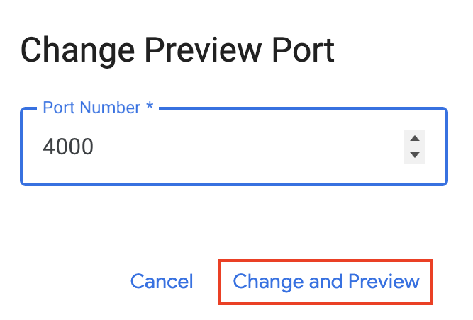 Change Port