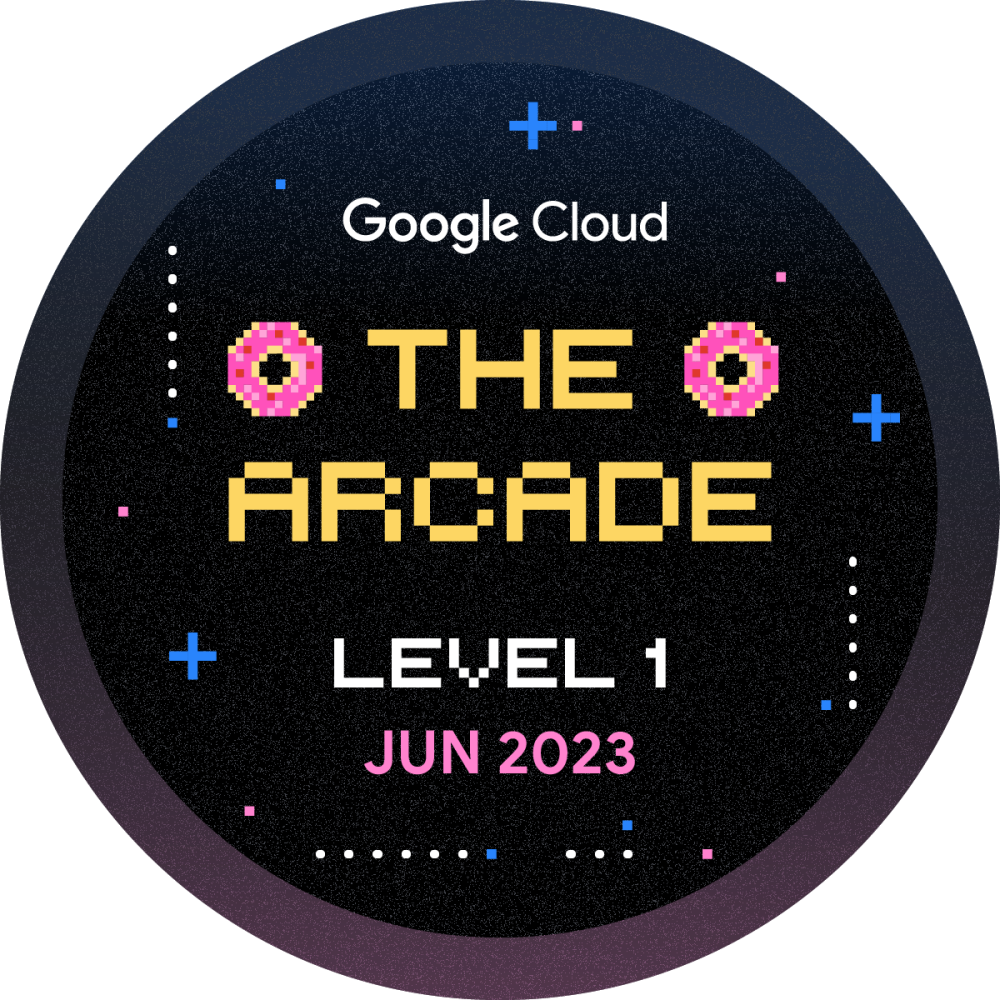 Level 1: Data with Google Cloud 배지