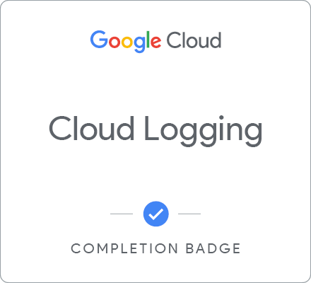 Odznaka za ukończenie szkolenia Cloud Logging