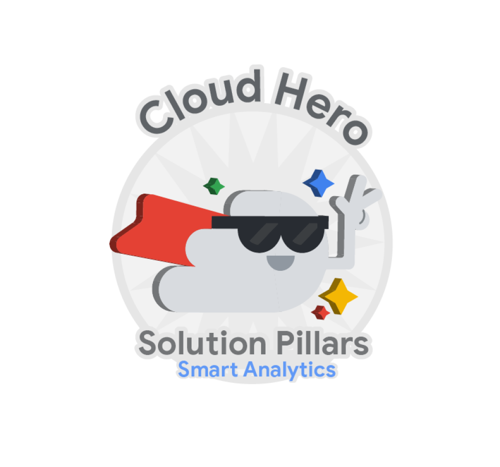 Badge for  Cloud Hero: Smart Analytics