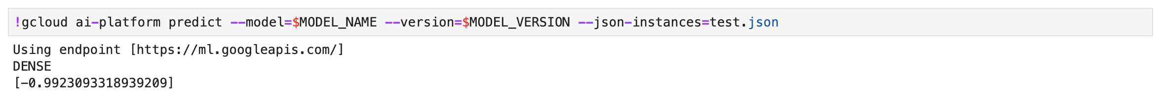Model query