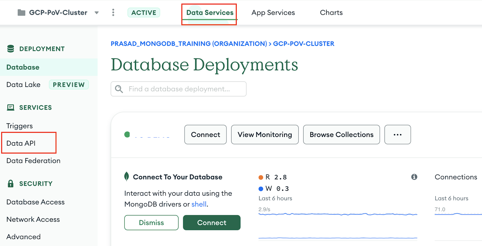 Data API