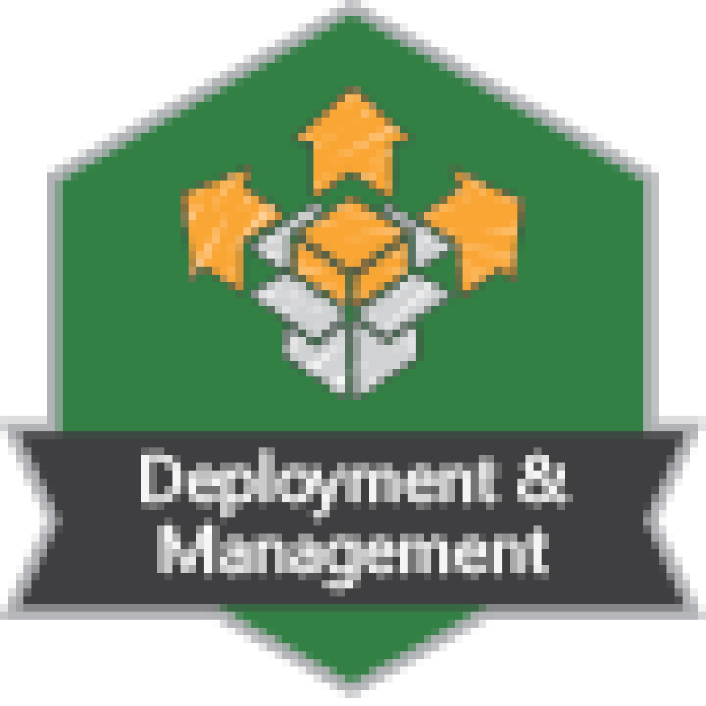 Deployment & Management のバッジ